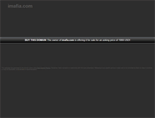 Tablet Screenshot of imafia.com